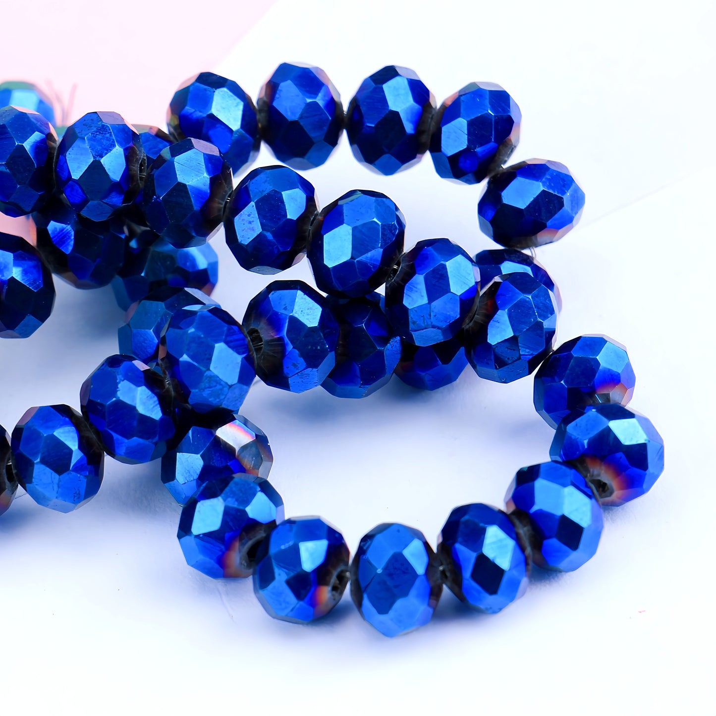 4-8mm crystal flat bead direct sale, wholesale