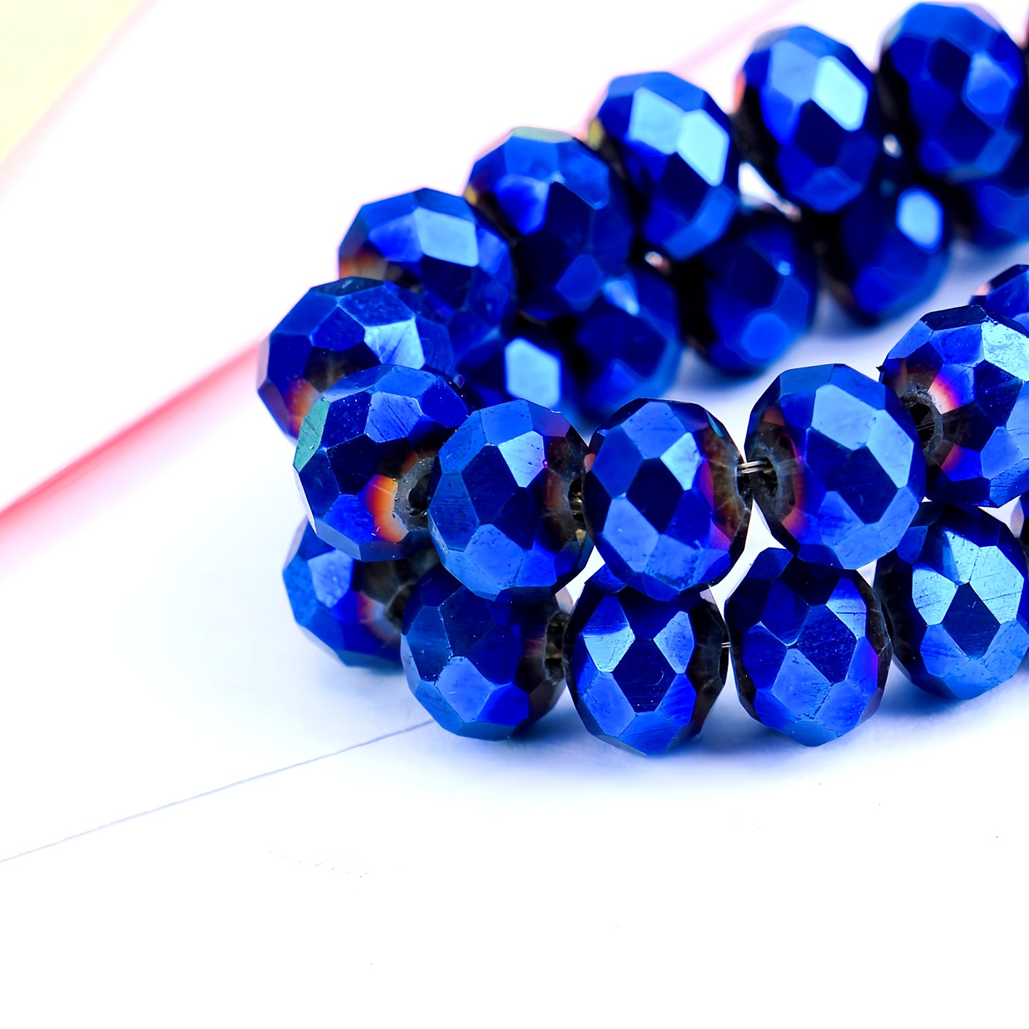 4-8mm crystal flat bead direct sale, wholesale