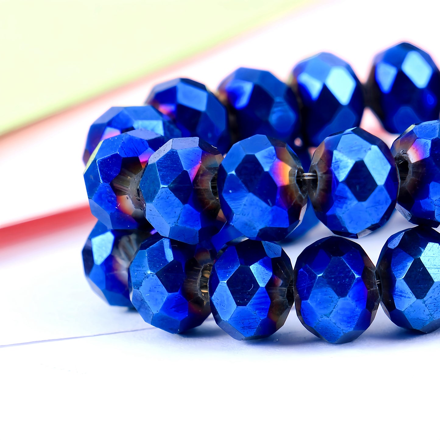 4-8mm crystal flat bead direct sale, wholesale