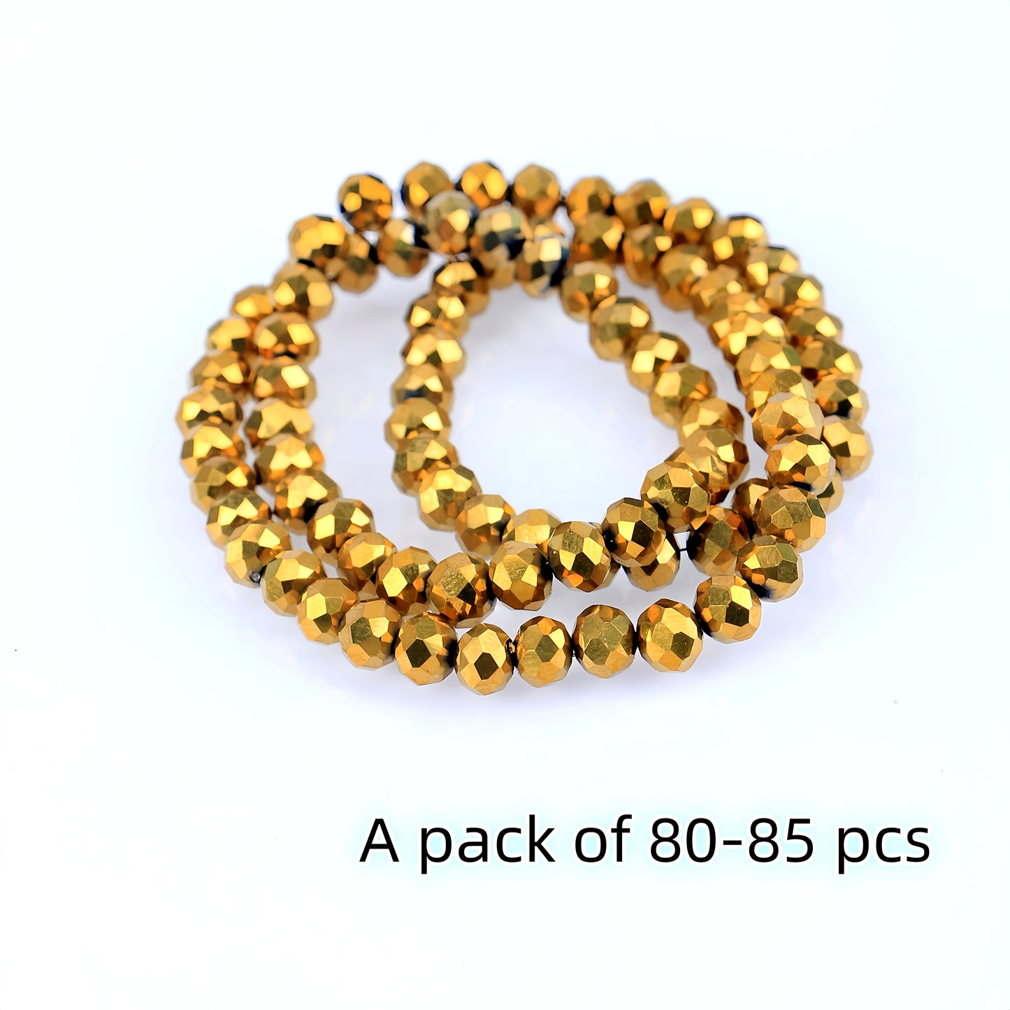 4-8mm crystal flat bead direct sale, wholesale