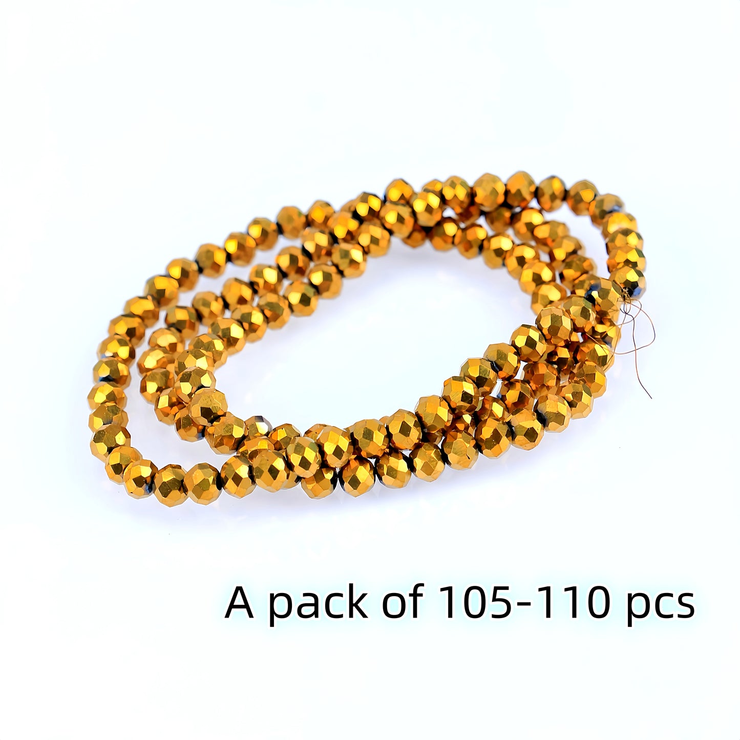 4-8mm crystal flat bead direct sale, wholesale