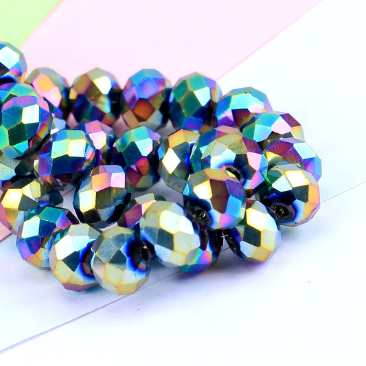 4-8mm crystal flat bead direct sale, wholesale