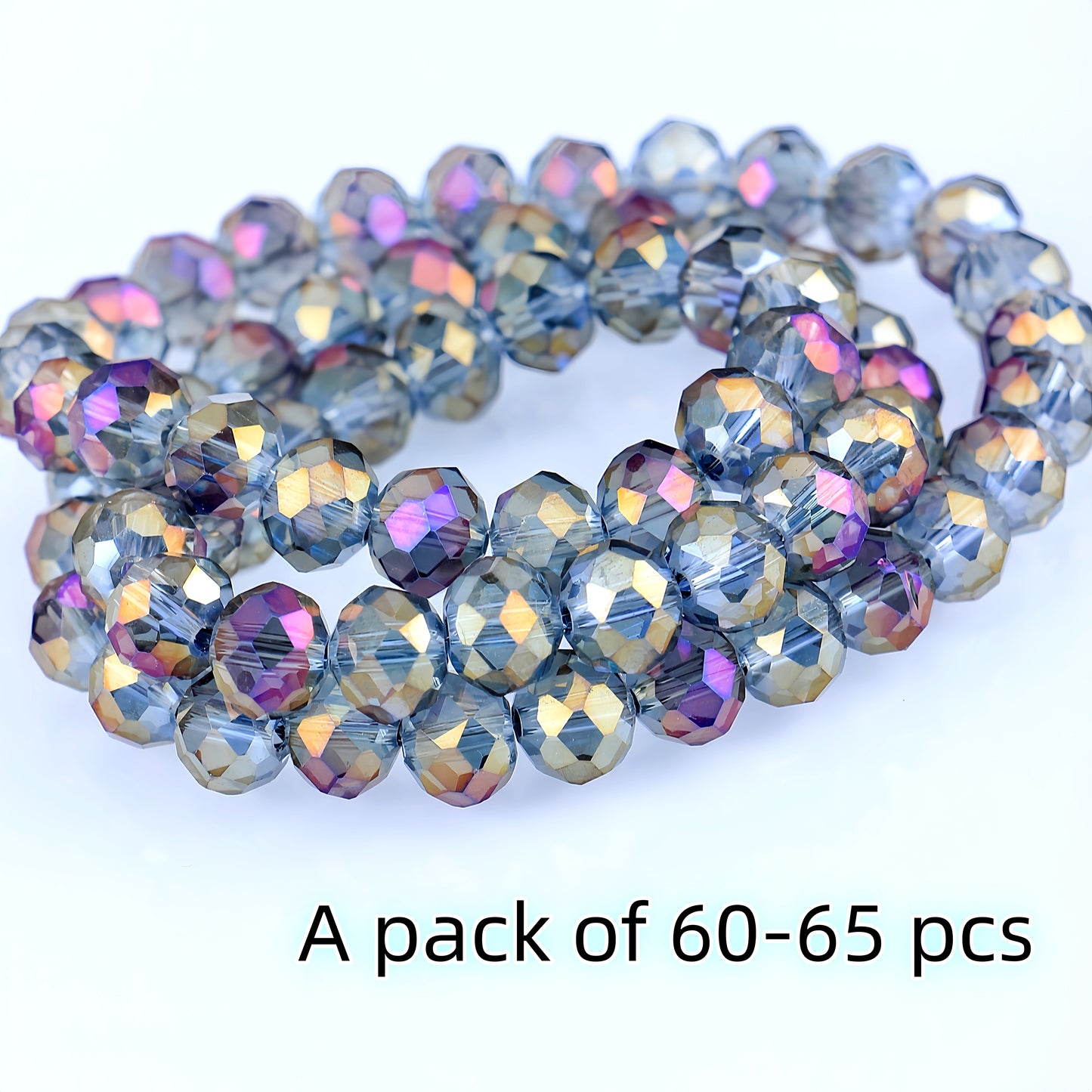 4-8mm crystal flat bead direct sale, wholesale