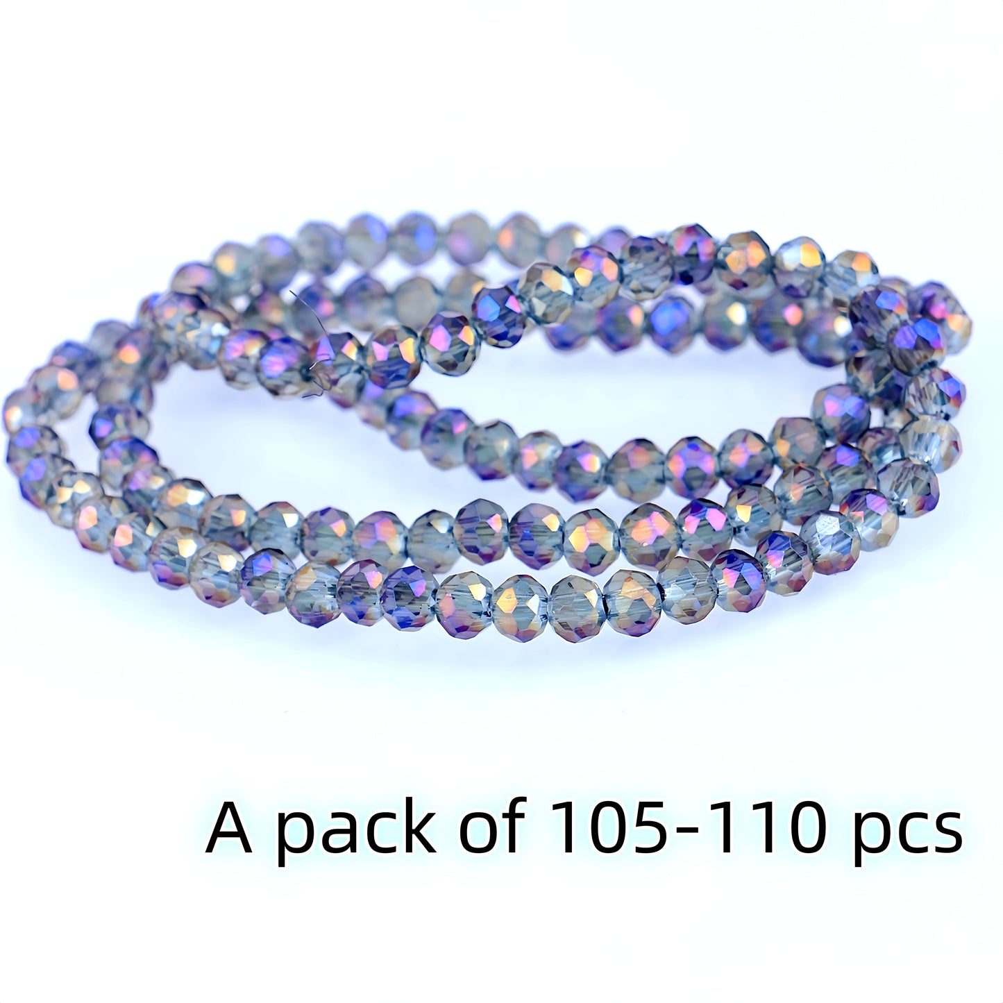 4-8mm crystal flat bead direct sale, wholesale