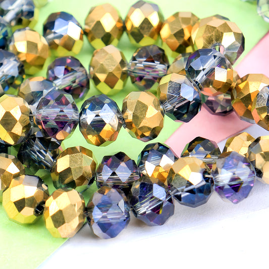 4-8mm crystal flat bead direct sale, wholesale