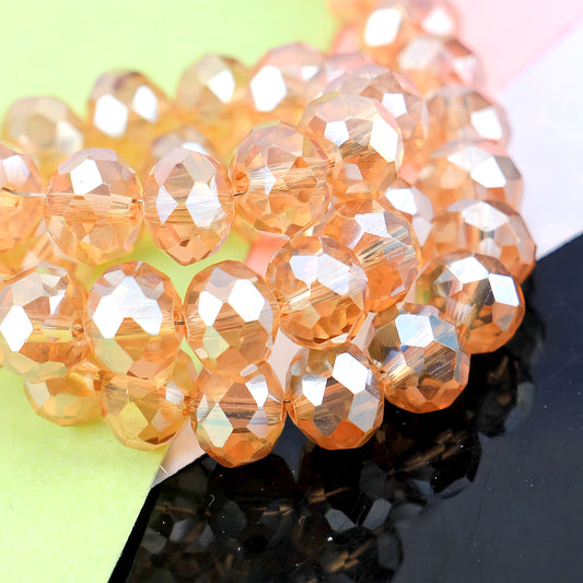 4-8mm crystal flat bead direct sale, wholesale