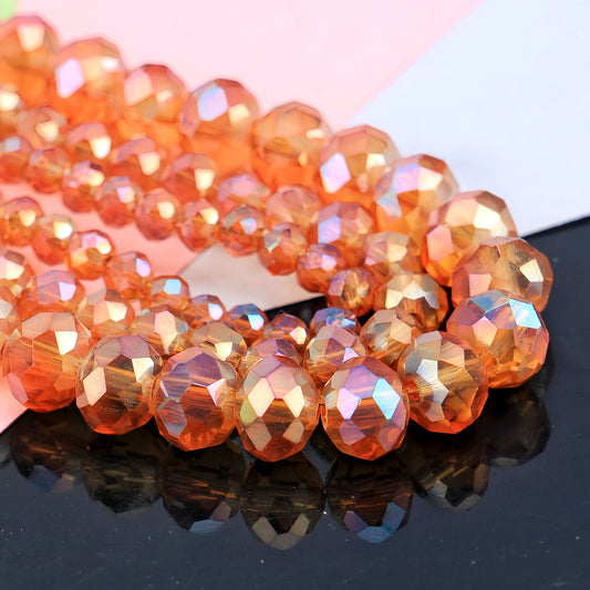 4-8mm crystal flat bead direct sale, wholesale