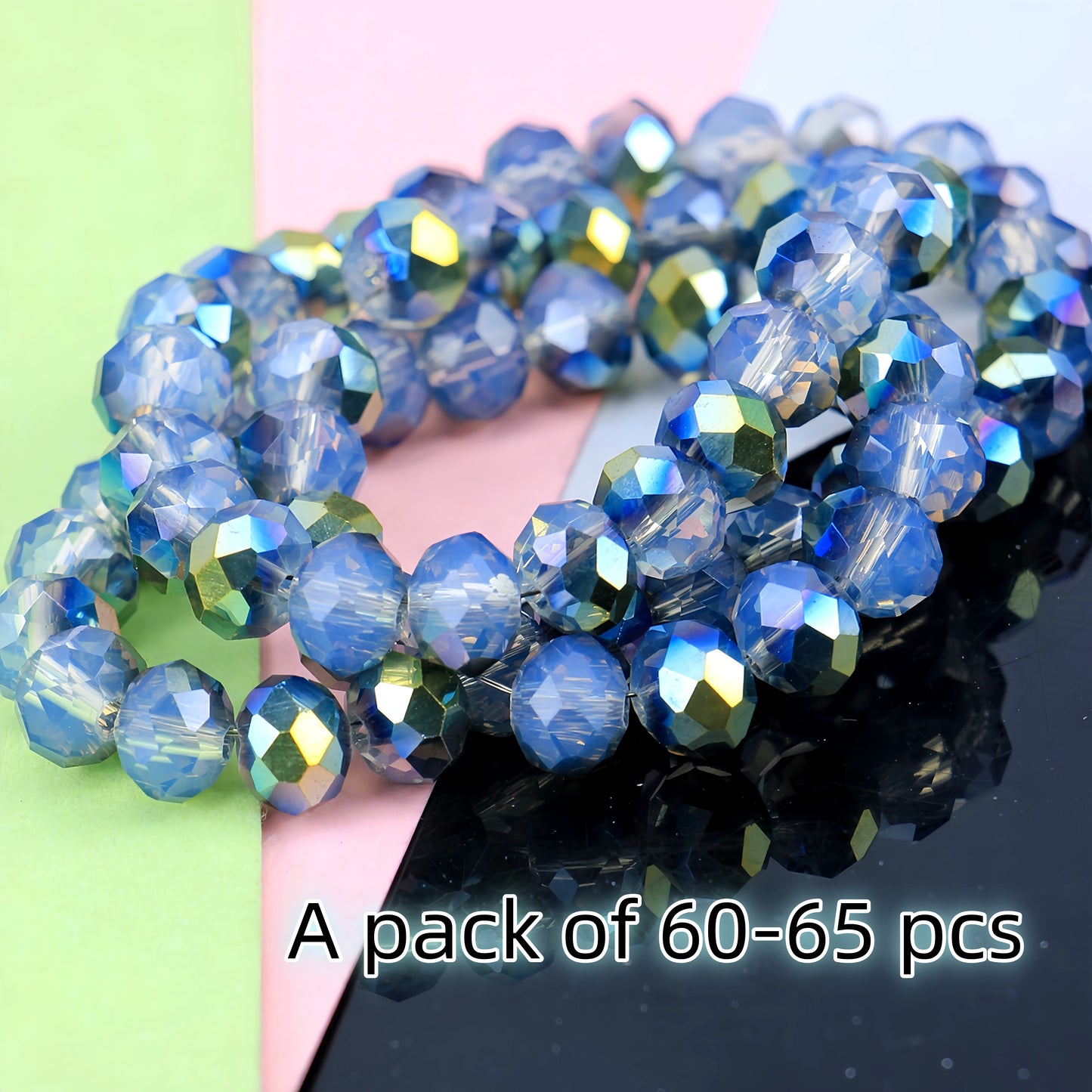 4-8mm crystal flat bead direct sale, wholesale