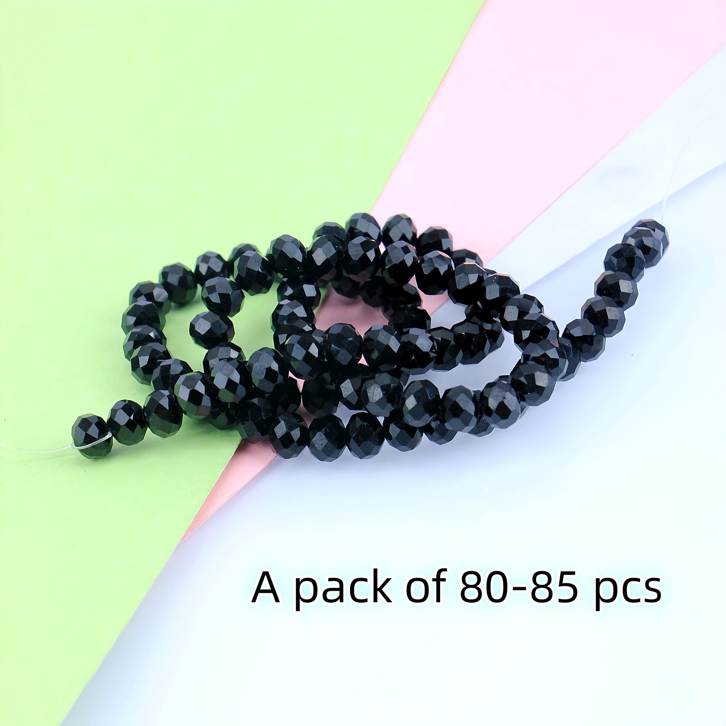 4-8mm crystal flat bead direct sale, wholesale