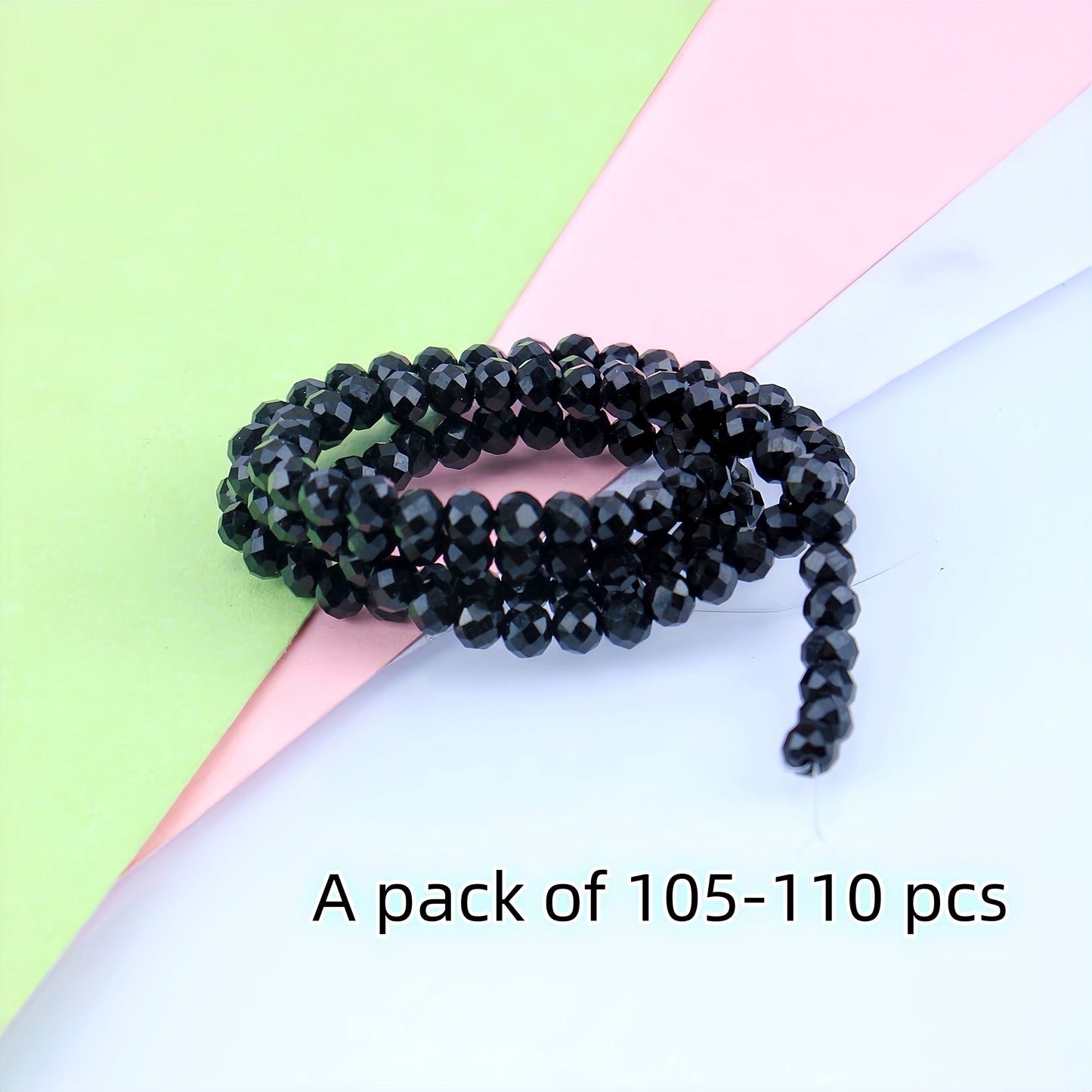 4-8mm crystal flat bead direct sale, wholesale